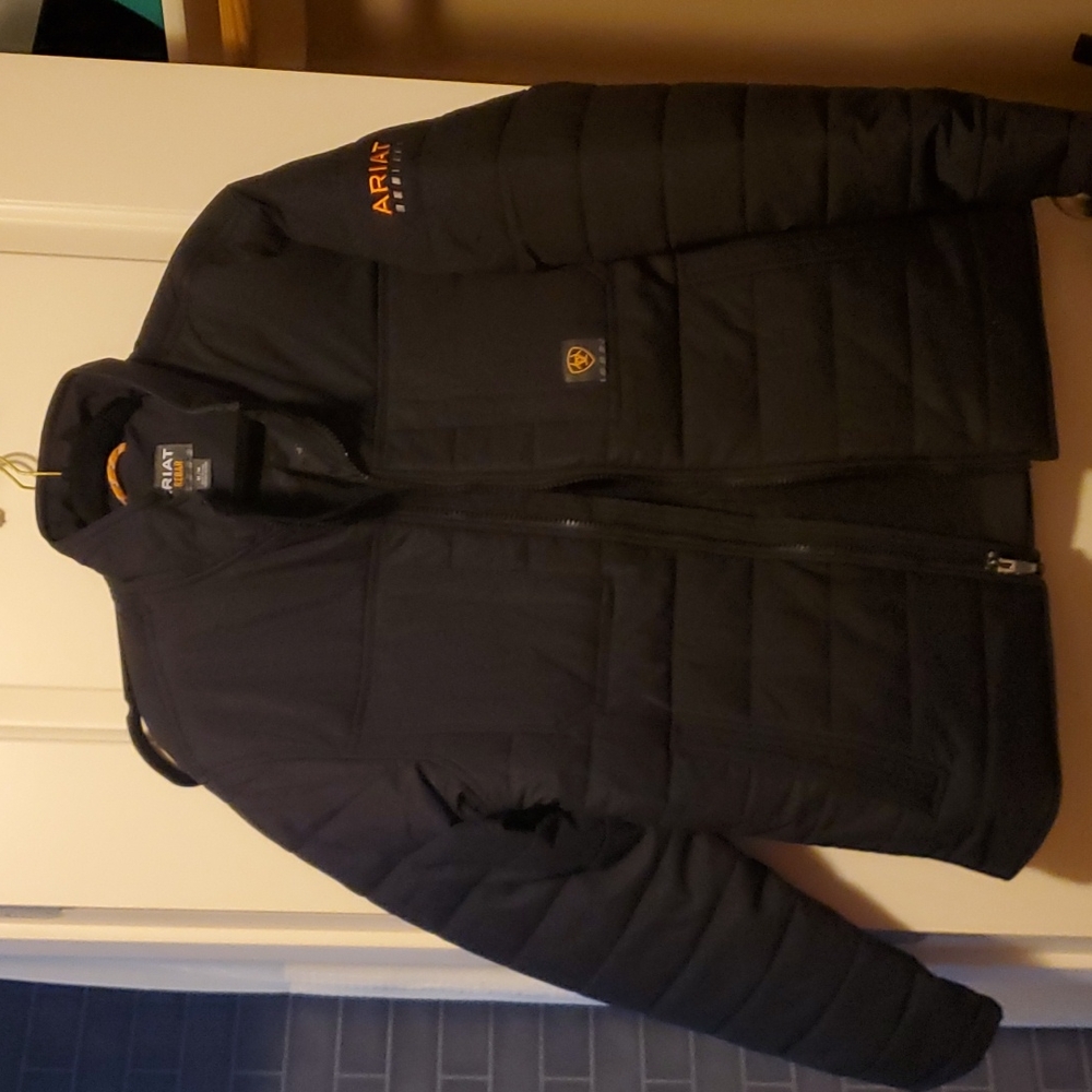 Ariat Rebar Black Jacket New